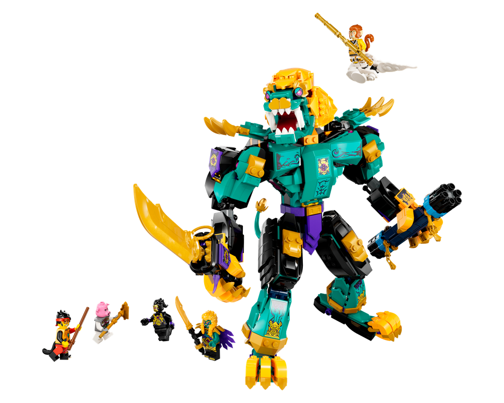 LEGO Set 80048-1 The Mighty Azure Lion (2023 Monkie Kid