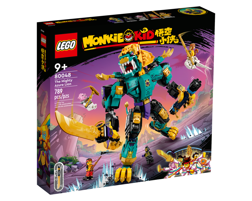 LEGO Set 80048-1 The Mighty Azure Lion (2023 Monkie Kid