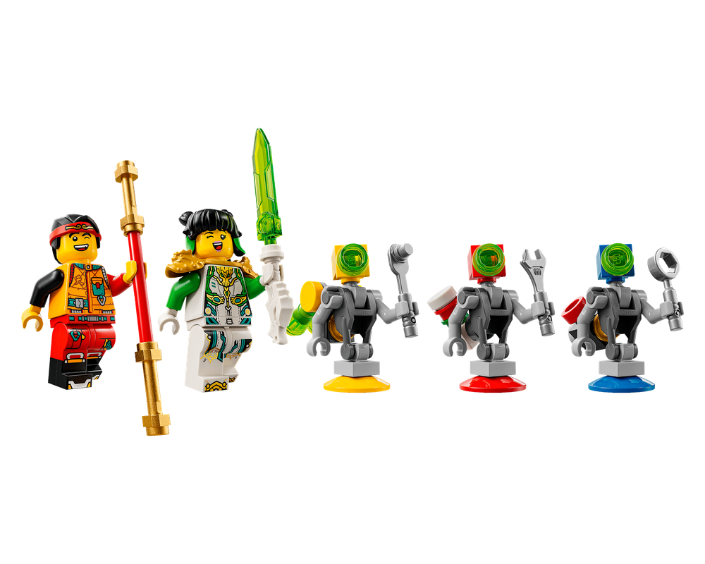 LEGO Set 80053-1 Mei's Dragon Mech (2024 Monkie Kid) | Rebrickable ...