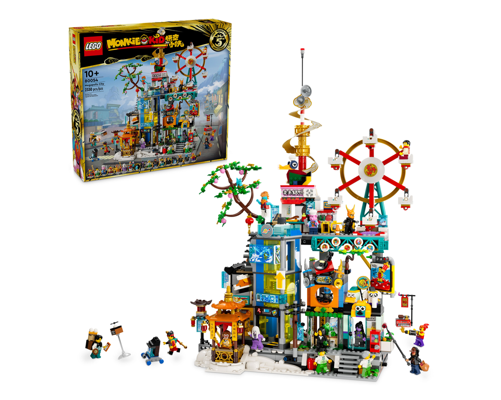 LEGO Set 80054-1 Megapolis City 5th Anniversary (2024 Monkie Kid