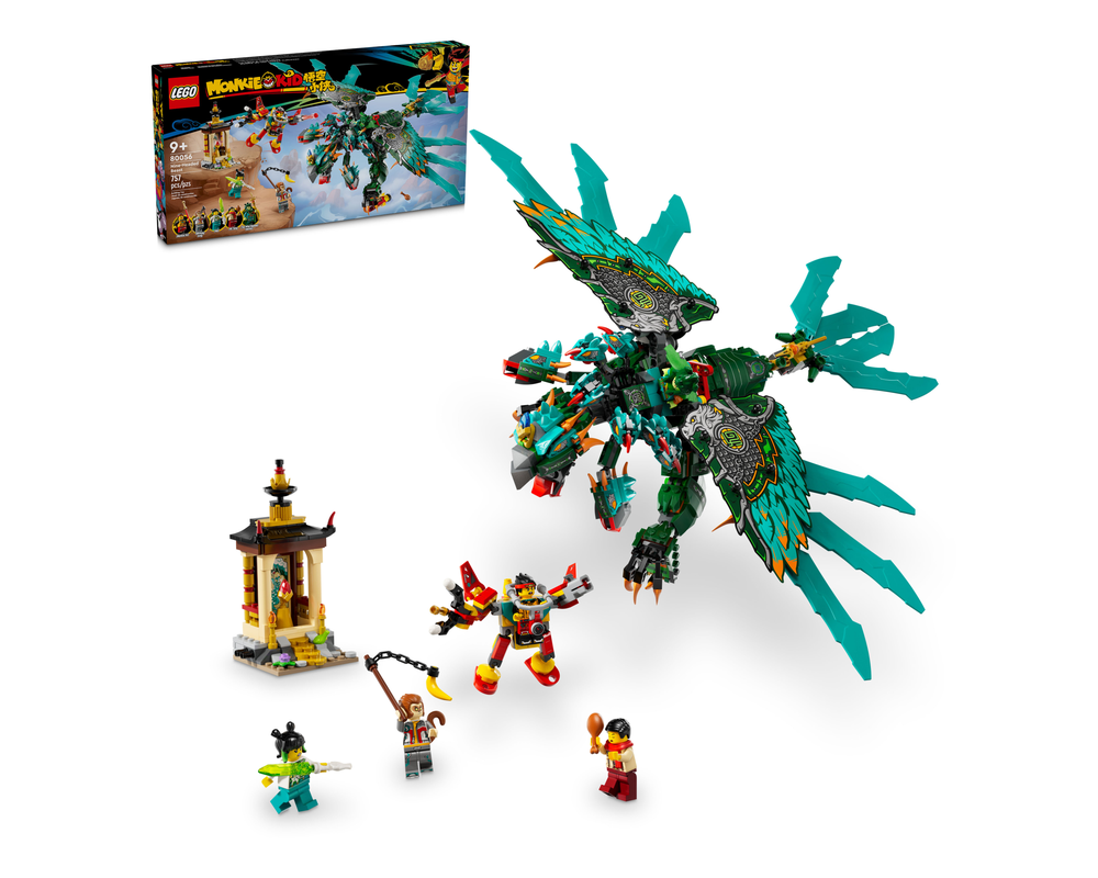 LEGO Set 80056-1 Nine-Headed Beast (2024 Monkie Kid) | Rebrickable ...