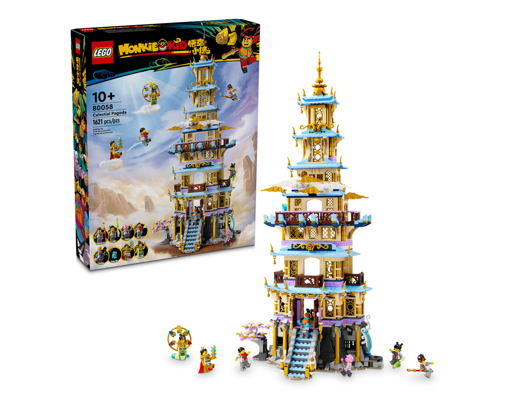 LEGO Set 80058-1 Celestial Pagoda (2024 Monkie Kid) | Rebrickable
