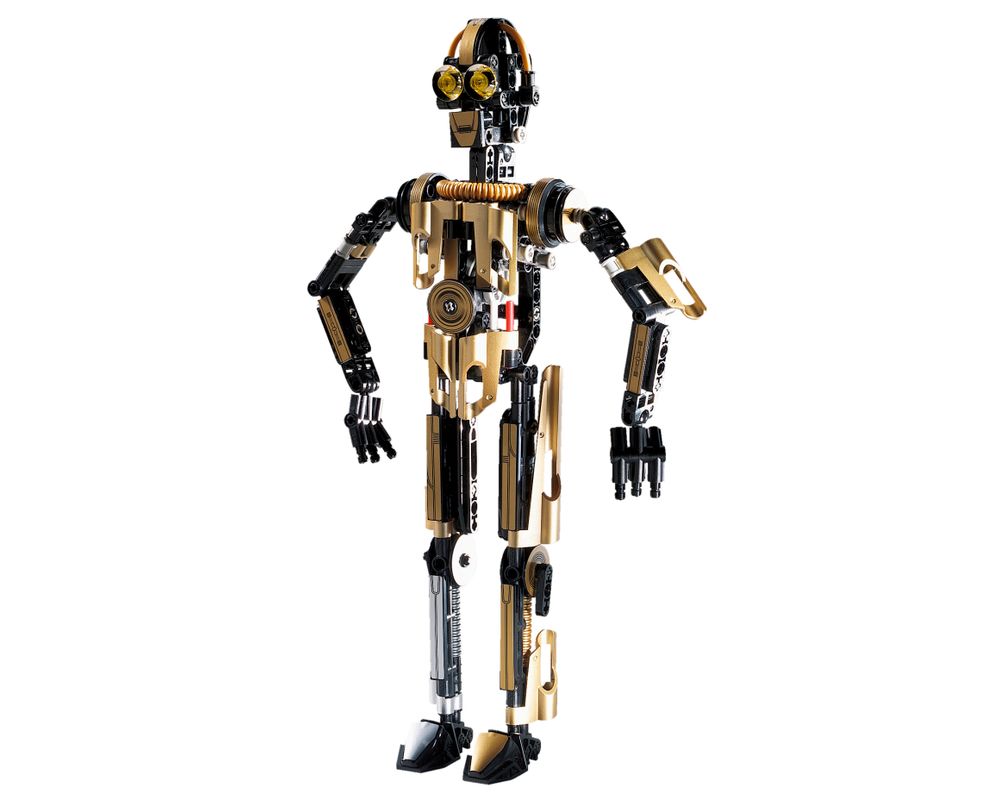 LEGO Set 8007-1 C-3PO (2001 Technic > Star Wars) | Rebrickable 
