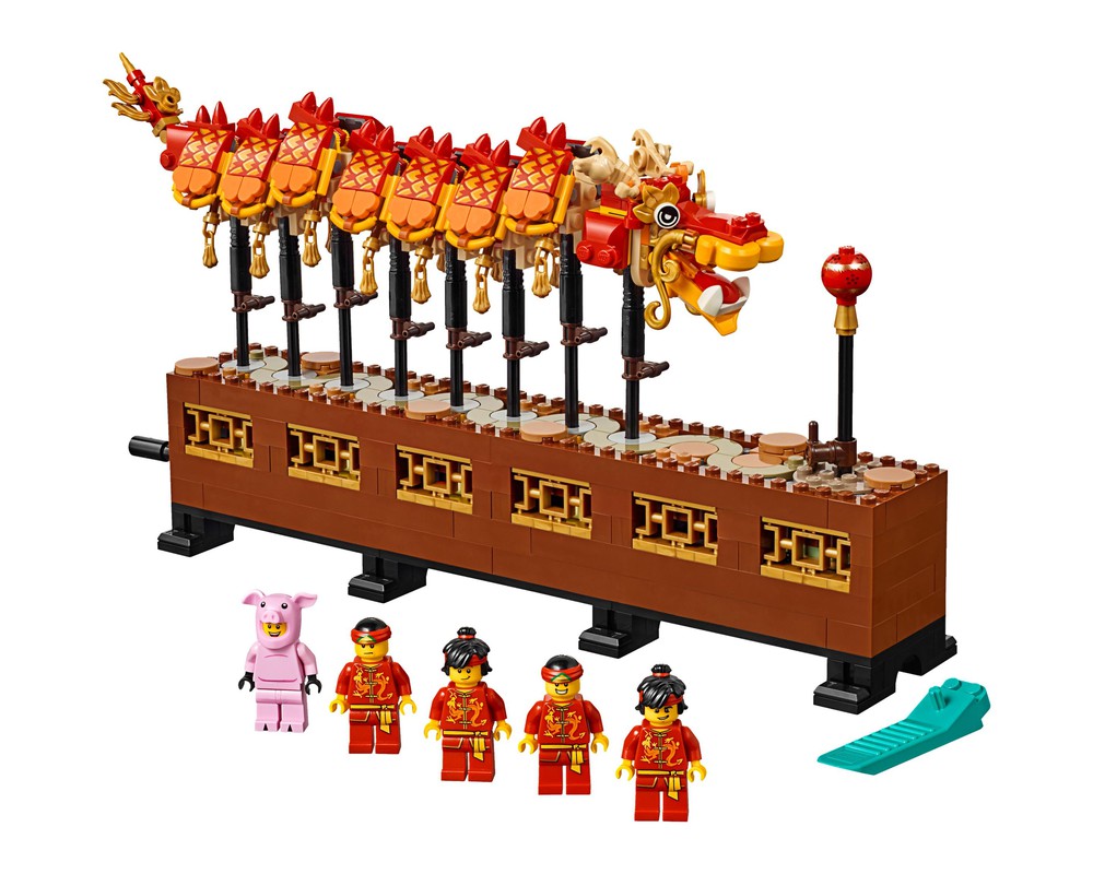 LEGO Set 80102-1 Dragon Dance (2019 Chinese Traditional Festivals