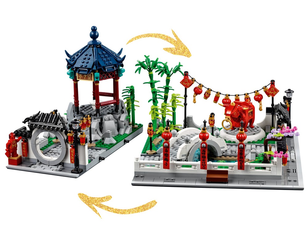 LEGO Set 80107-1 Spring Lantern Festival (2021 Chinese Traditional Festivals)