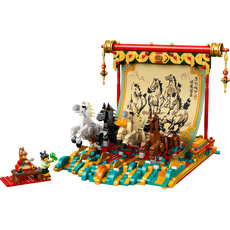 Galloping Horse Canvas (set 80119-1)