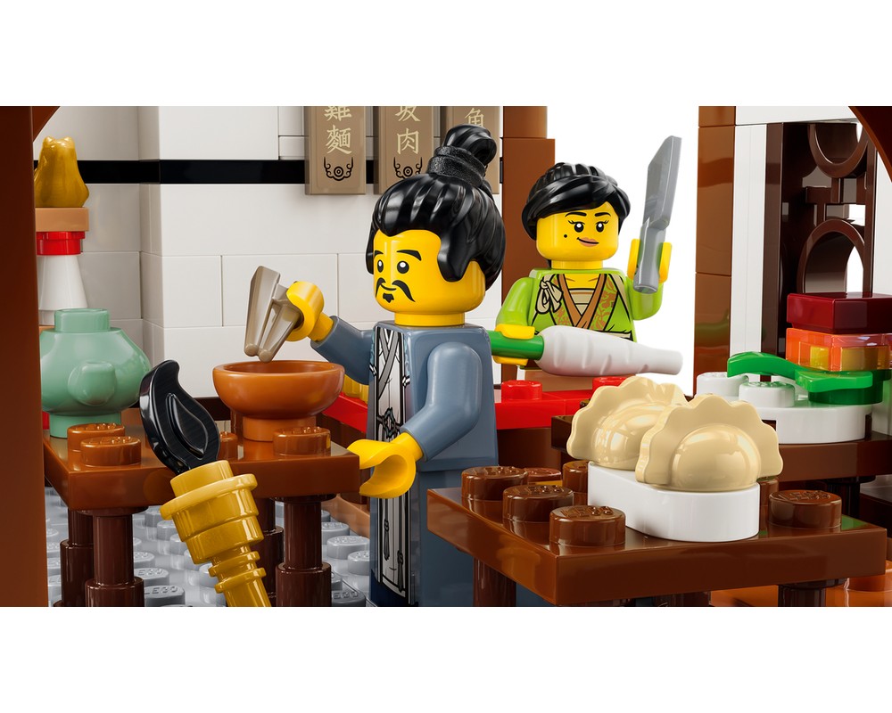 LEGO Set 80121-1 Ancient Moon-Gazing Inn (2026 Chinese Traditional ...