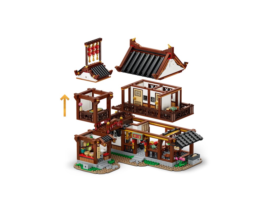 LEGO Set 80121-1 Ancient Moon-Gazing Inn (2026 Chinese Traditional ...