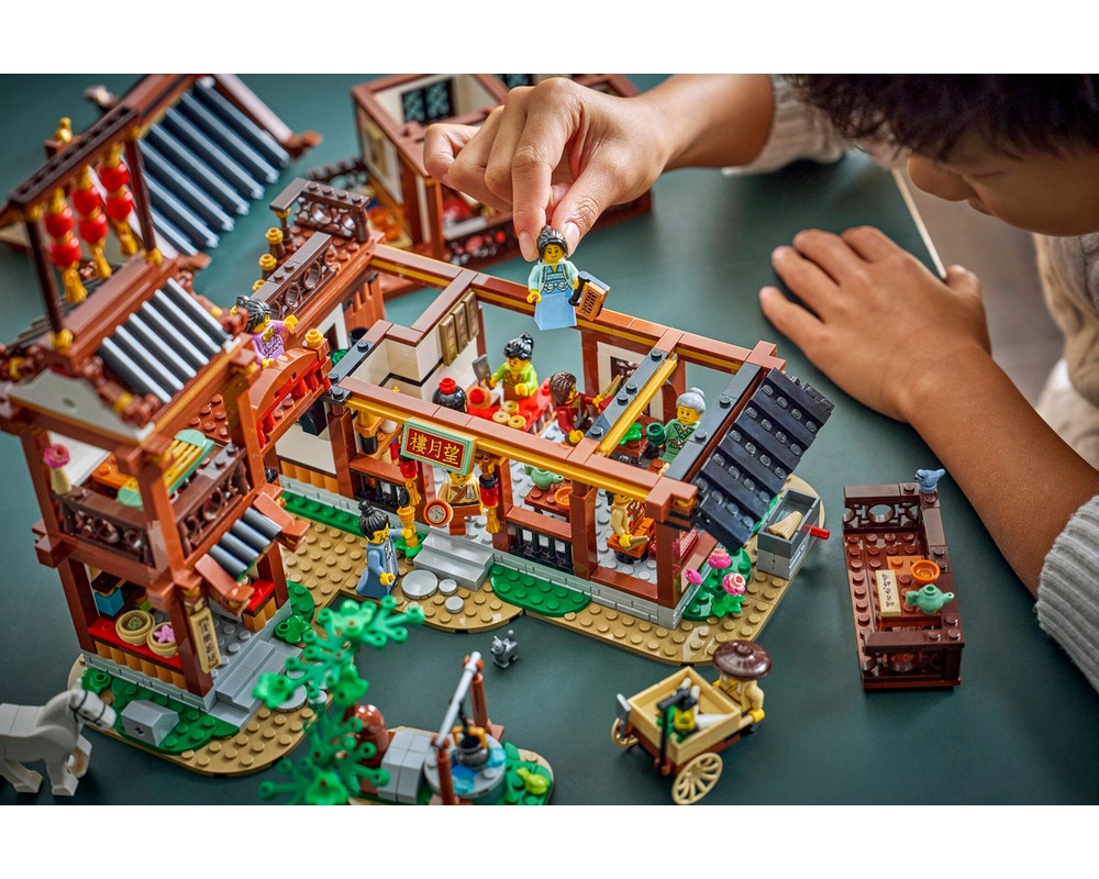 LEGO Set 80121-1 Ancient Moon-Gazing Inn (2026 Chinese Traditional ...