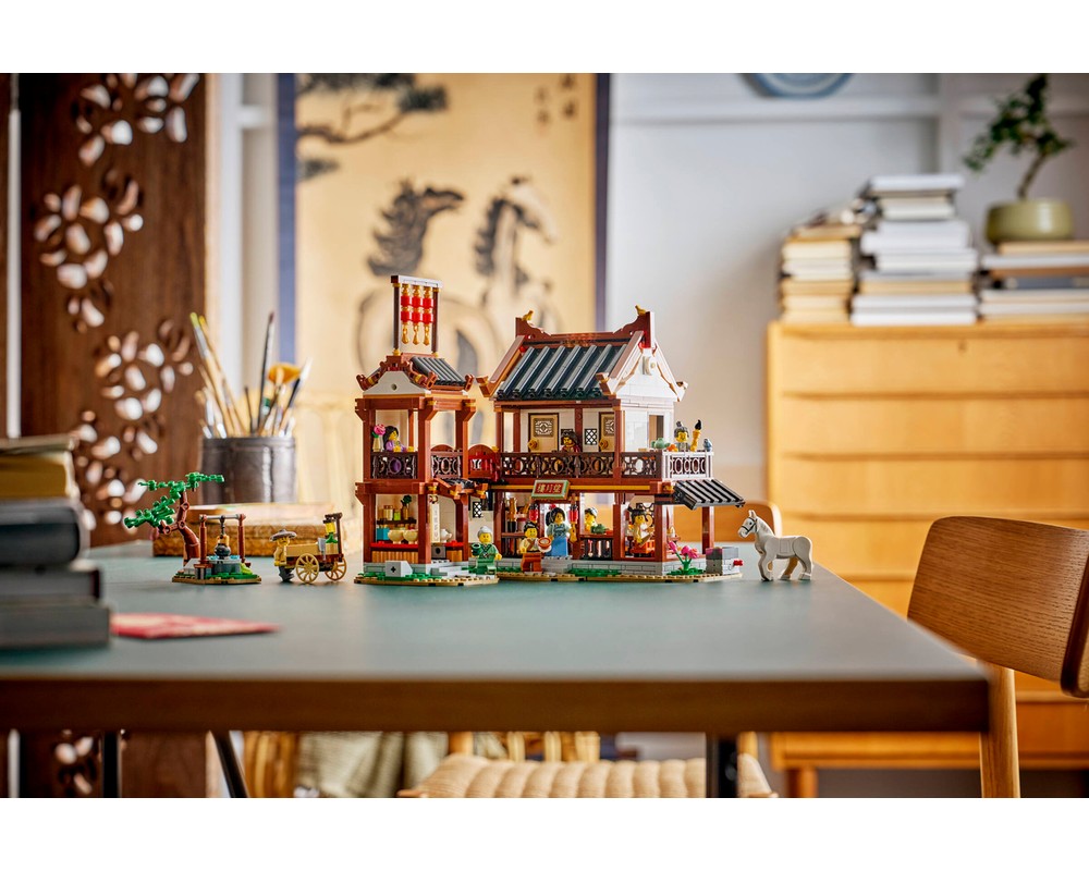 LEGO Set 80121-1 Ancient Moon-Gazing Inn (2026 Chinese Traditional ...