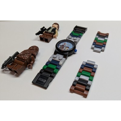 Han Solo and Chewbacca Buildable Watch with Toy