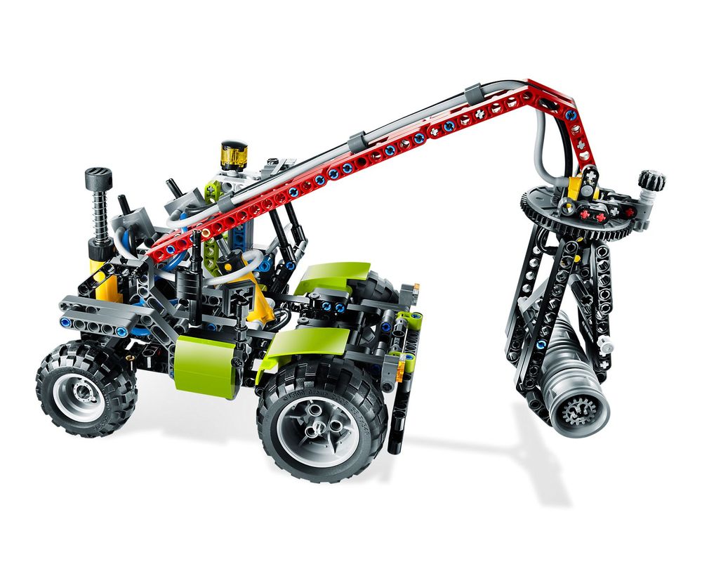 LEGO Set 8049-1 Tractor with Log Loader (2010 Technic