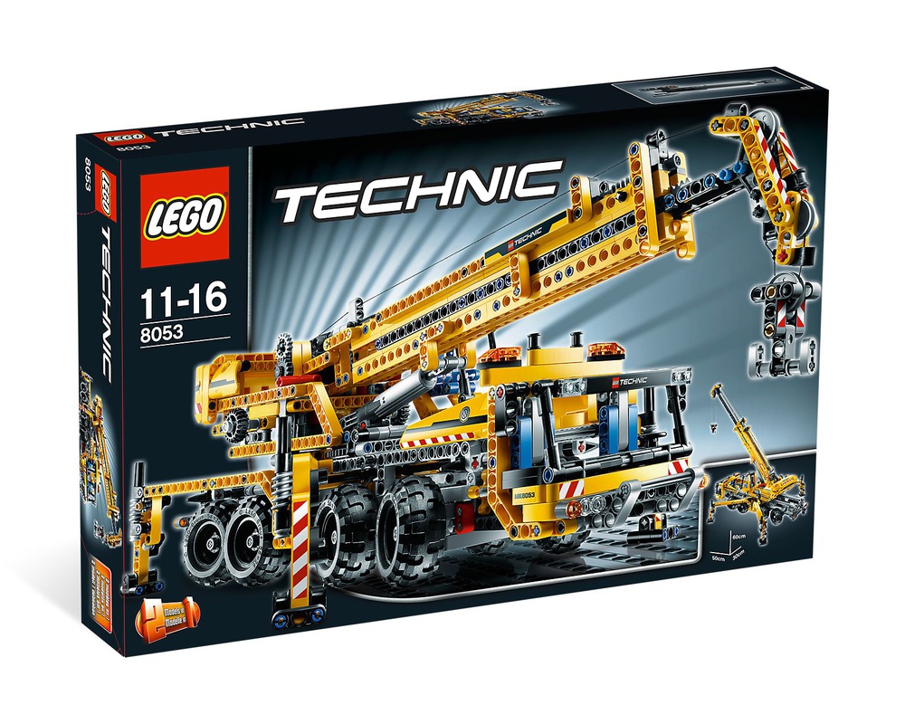 Gør det godt bånd Farvel LEGO Set 8053-1 Mobile Crane (2010 Technic) | Rebrickable - Build with LEGO