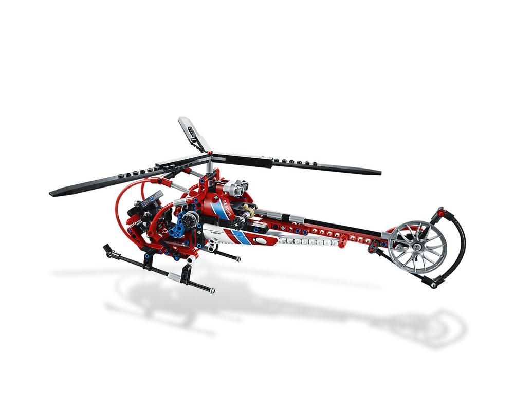 Il klap harpun LEGO Set 8068-1 Rescue Helicopter (2011 Technic) | Rebrickable - Build with  LEGO