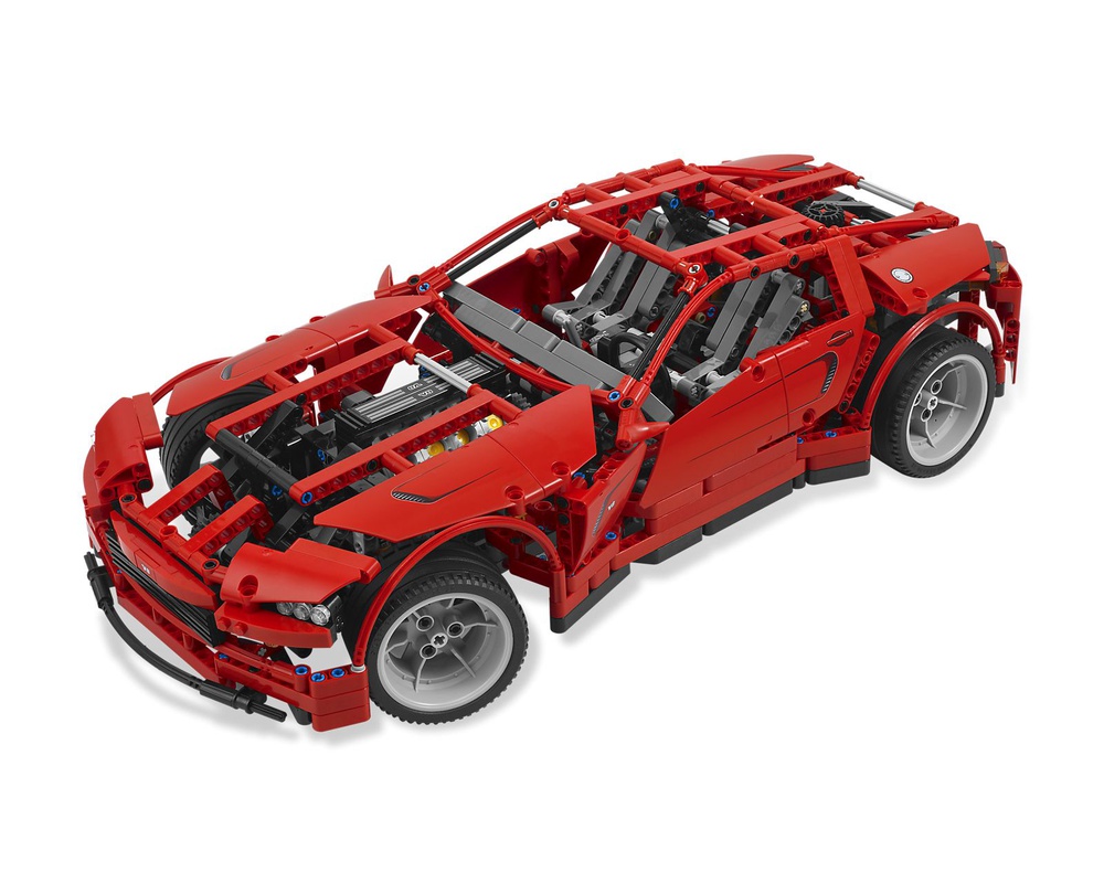 Uredelighed dybt Rådne LEGO Set 8070-1 Supercar (2011 Technic) | Rebrickable - Build with LEGO