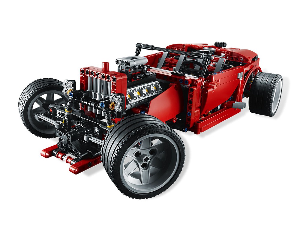 Uredelighed dybt Rådne LEGO Set 8070-1 Supercar (2011 Technic) | Rebrickable - Build with LEGO