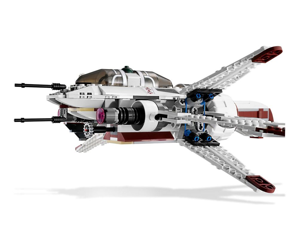 hovedsagelig afslappet Utilfreds LEGO Set 8088-1 ARC-170 Starfighter (2010 Star Wars) | Rebrickable - Build  with LEGO