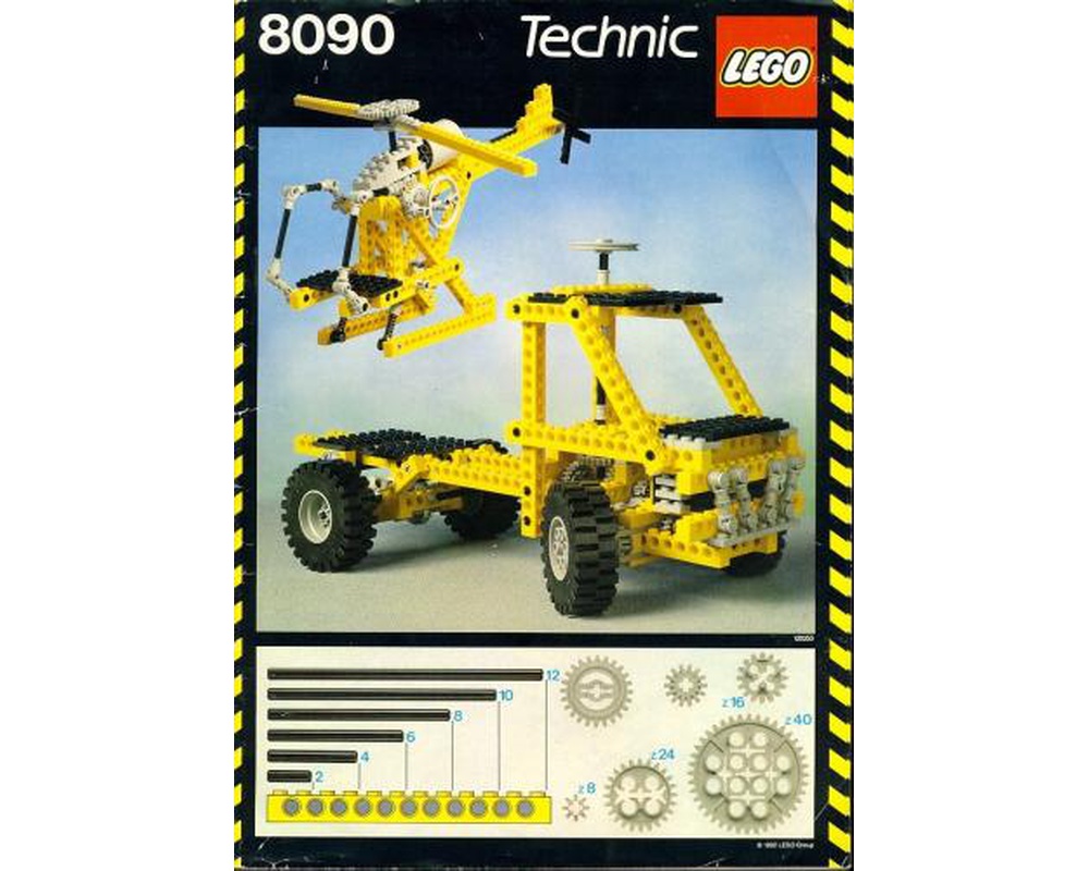 LEGO Set 8090-1 TECHNIC Universal Set (1982 Technic > Universal Building Set) | Rebrickable - with LEGO