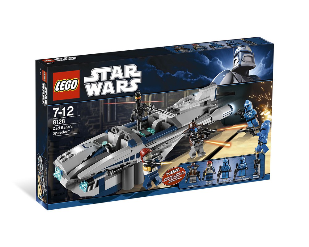 LEGO Set 8128-1 Cad Bane's Speeder (2010 Star Wars) | Rebrickable ...