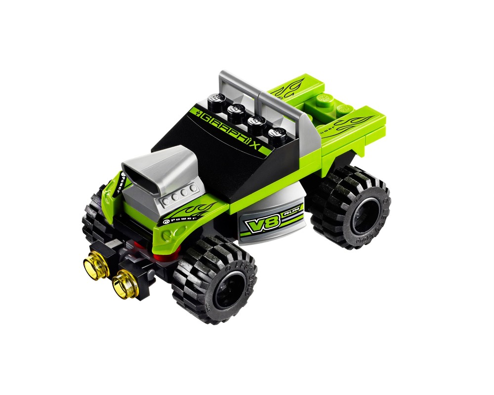 LEGO Set 8192-1 Lime Racer (2010 Racers) | Rebrickable - Build