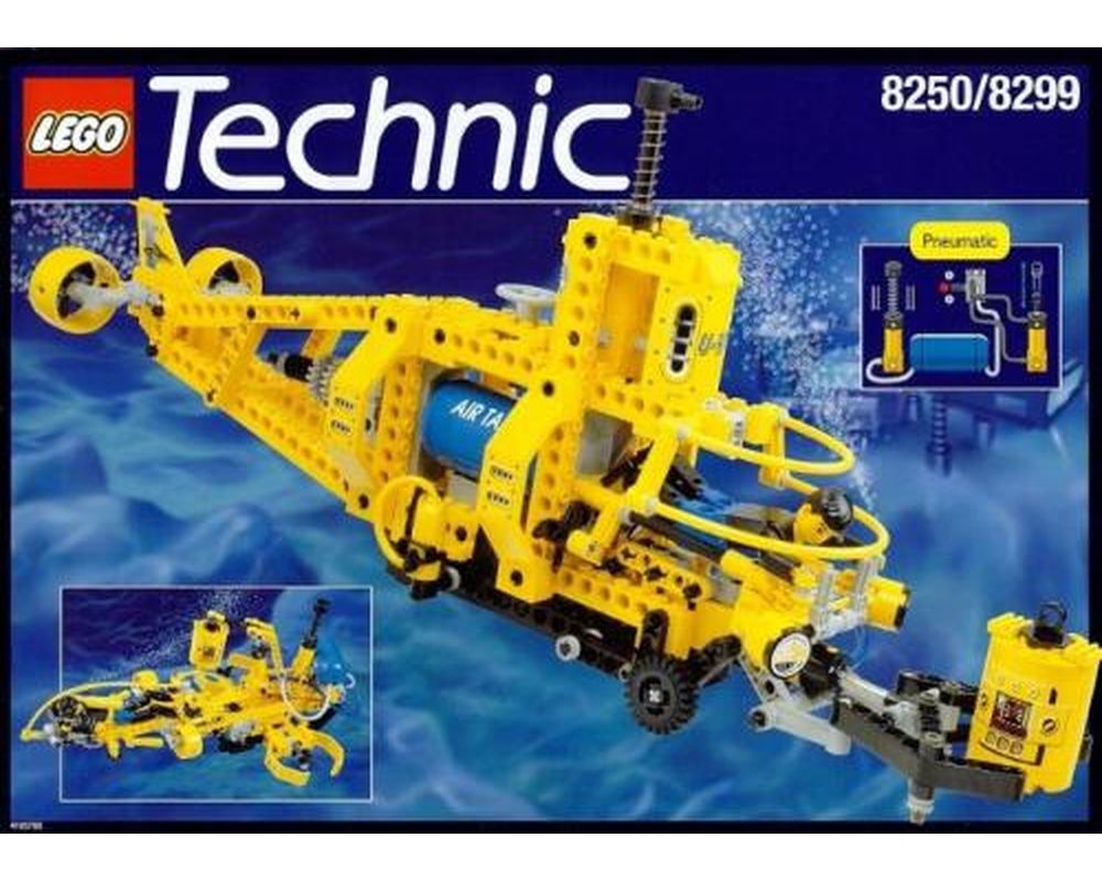 LEGO 8250-1 Search Sub [No CD] (Technic 1997)