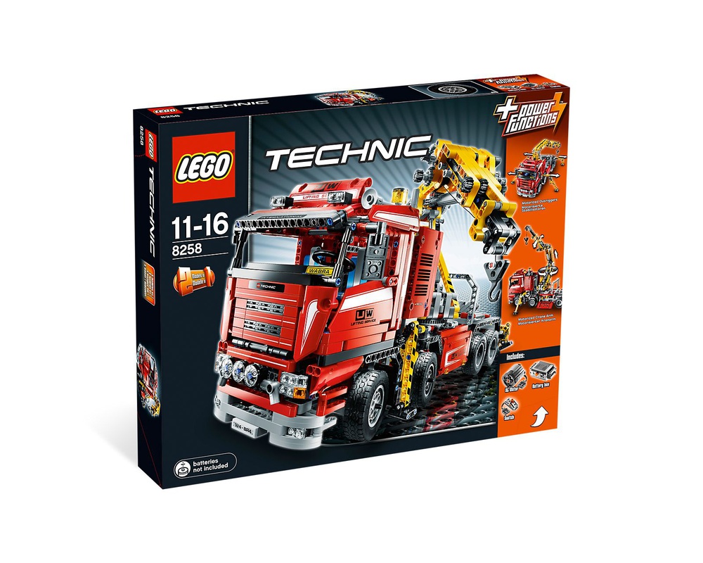 madras Clancy Rejse LEGO Set 8258-1 Crane Truck (2009 Technic) | Rebrickable - Build with LEGO