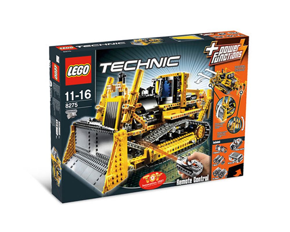 Set 8275-1 Motorized Bulldozer (2007 Technic) | Rebrickable - Build with LEGO