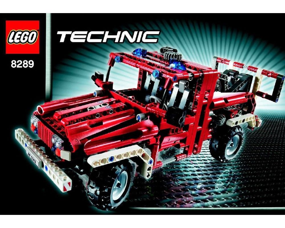 LEGO Set 8289-1-b1 Fire Truck (2006 Technic) | Rebrickable - Build with