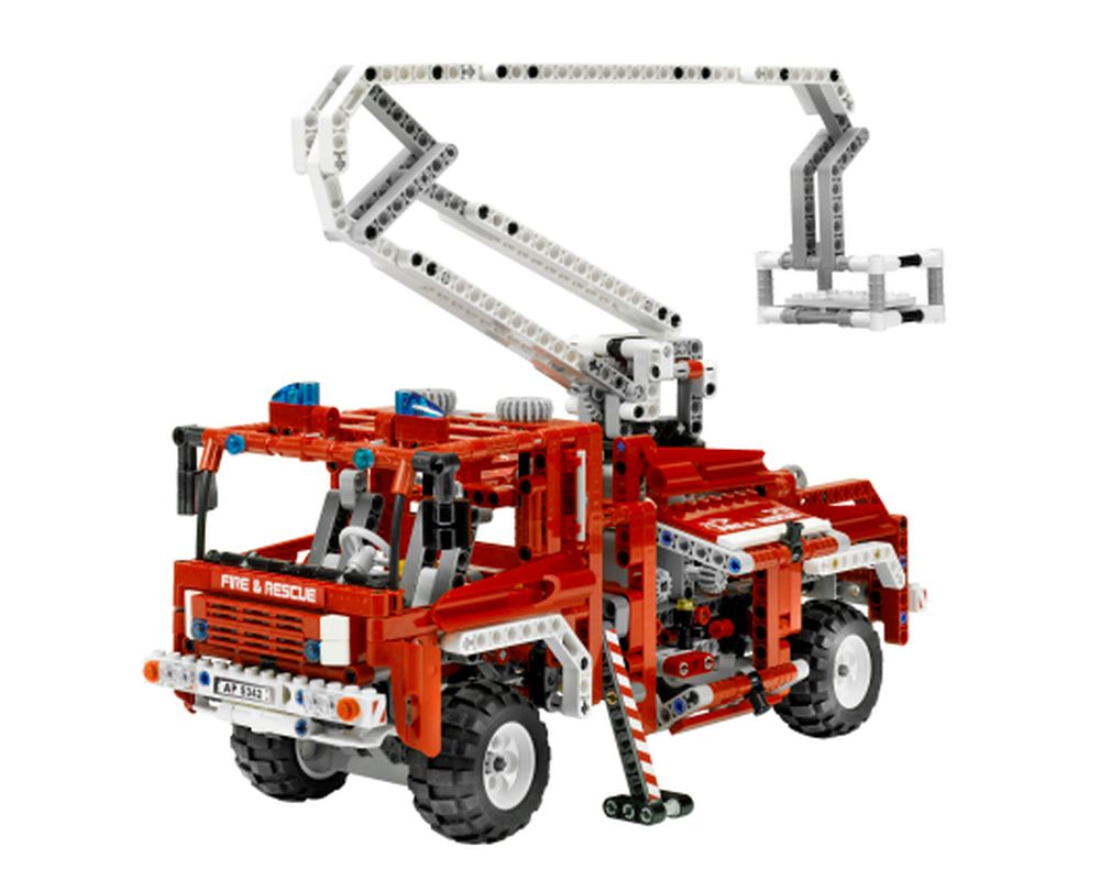 marathon miles tung LEGO Set 8289-1 Fire Truck (2006 Technic) | Rebrickable - Build with LEGO
