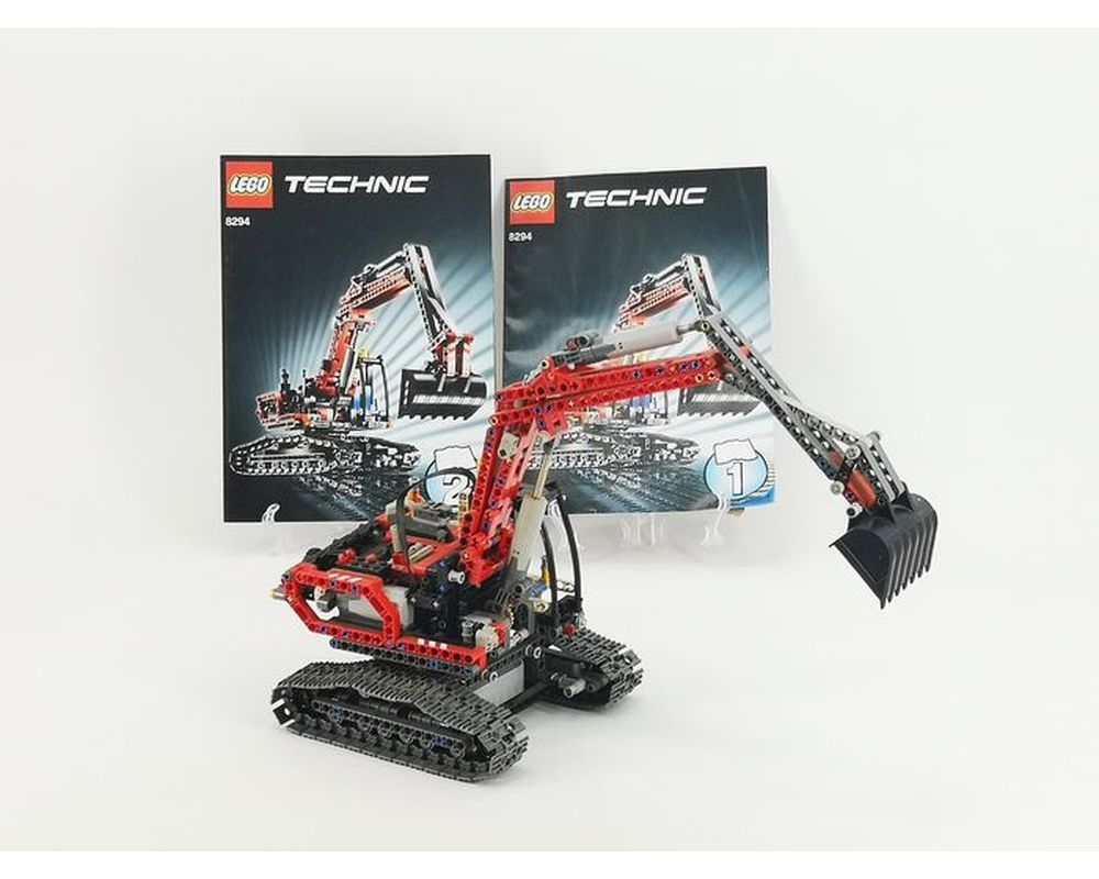 LEGO Set 8294-1-b2 Motorized Excavator (2008 Technic) | Rebrickable Build LEGO