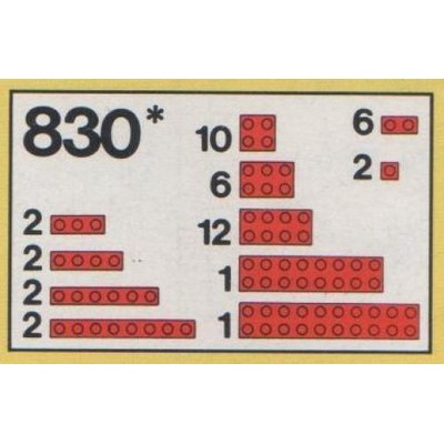 Parts Pack, Red Bricks