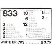Parts Pack, White Bricks