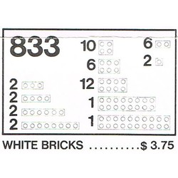 Parts Pack, White Bricks