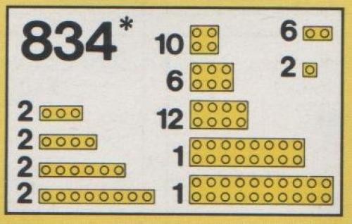 Parts Pack, Yellow Bricks
