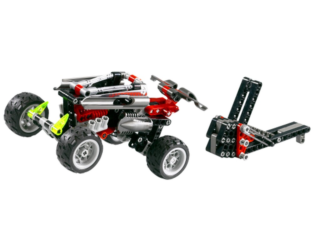 LEGO Set 8353-1 Slammer Rhino (2003 Racers) | Rebrickable - Build