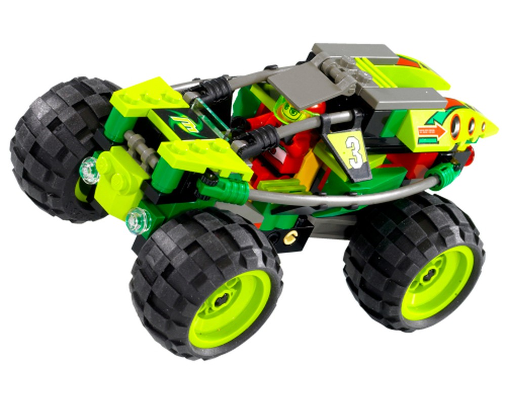 LEGO Set 8356-1 Jungle Monster (2003 Racers) | Rebrickable - Build with ...