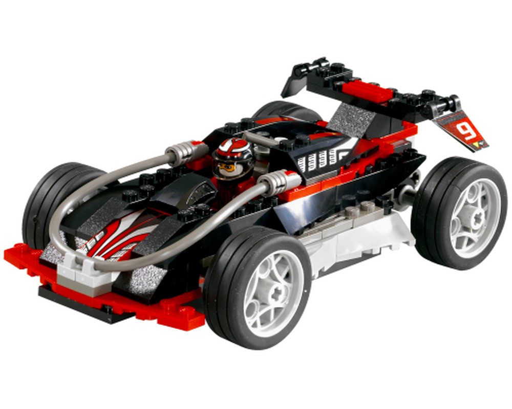 LEGO Set 8357-1 Zonic Strike (2003 Racers) | Rebrickable - Build