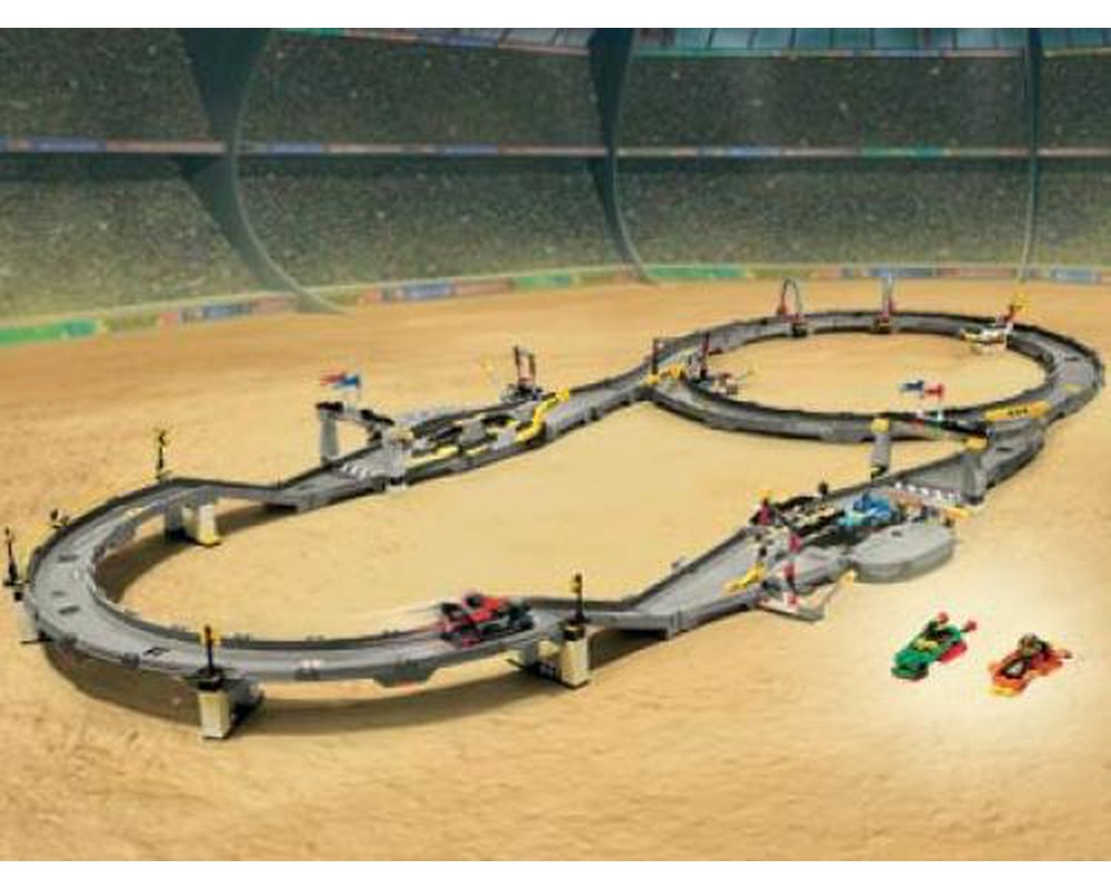 LEGO Set 8364-1 Multi-Challenge Race Track (2003 Racers > Track System ...