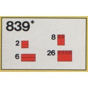 Red Roof Bricks Parts Pack, 33 Degree