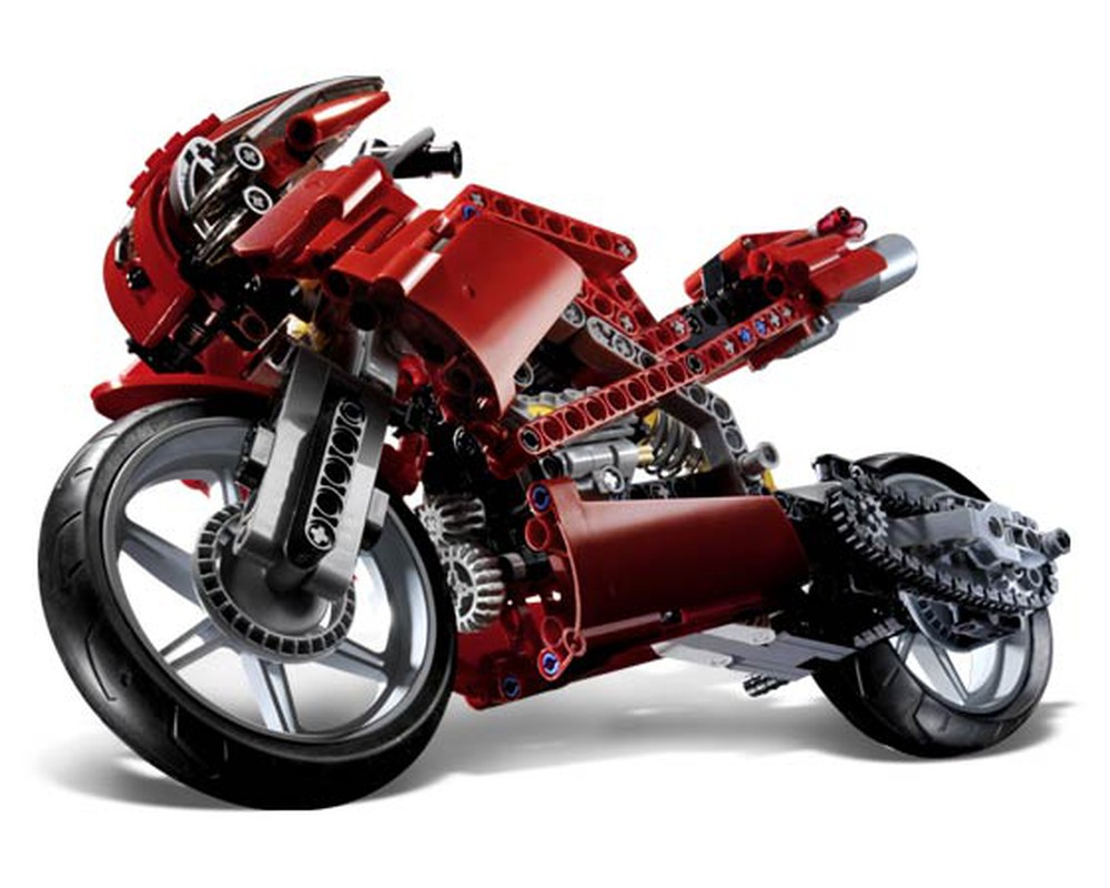 LEGO TECHNIC 8420 Street Bike Motorcycle Motorbike - Complete w/  Instructions