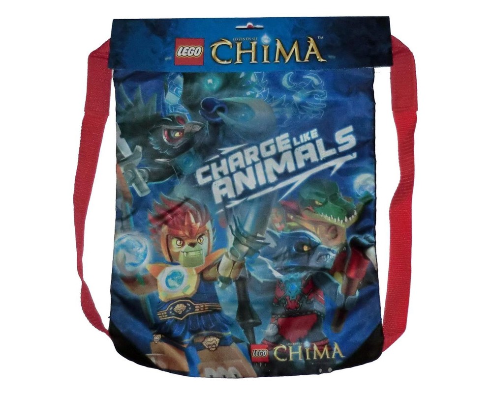 LEGO Set 843340075655-1 Legends of Chima Charge Like Animals Tote Sack ...