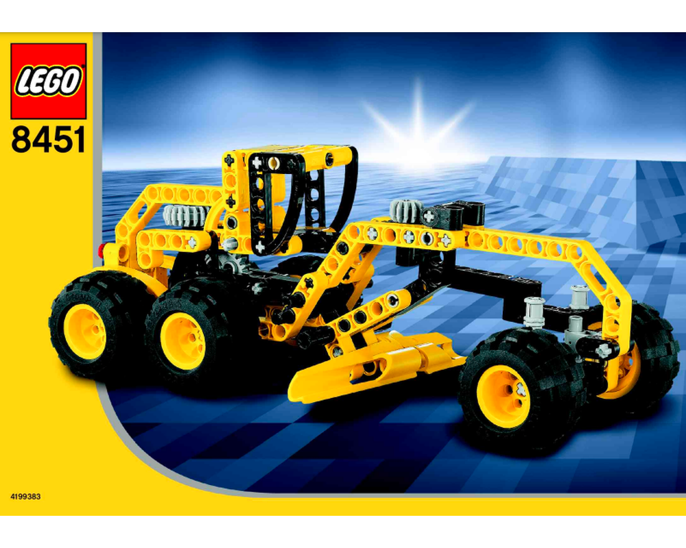 LEGO Set 8451-1-b1 Grader Technic) | Rebrickable - Build with