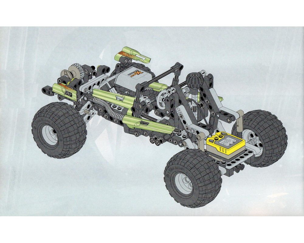 LEGO Set 8465-1-b4 Extreme Off-Roader with Speed Computer (2001