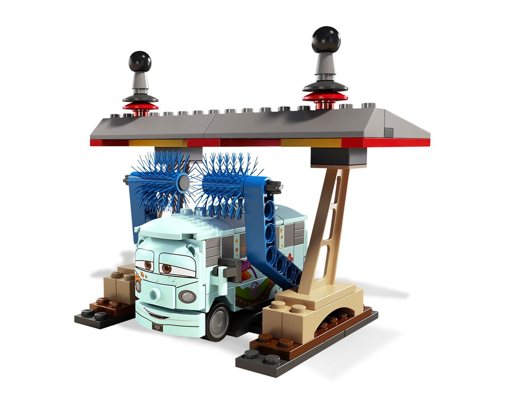 LEGO Set 8487-1 Flo's V8 (2011 | Rebrickable - Build LEGO