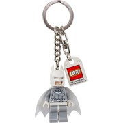 Arctic Batman Key Chain
