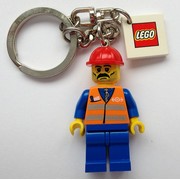 Train Worker Key Chain
