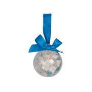 Holiday Bauble White Bricks