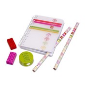 Classic Stripes Stationery Set (Pink)