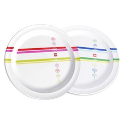 Classic Stripes Melamine Plates