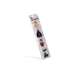 Star Wars Magnet Set: Darth Maul, Anakin and Naboo Fighter Pilot